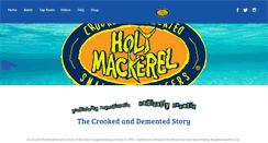 Desktop Screenshot of holymackerelbeers.com